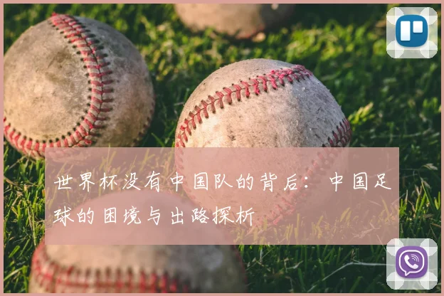 世界杯没有中国队的背后：中国足球的困境与出路探析